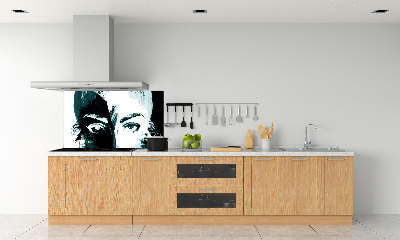 Küchen wandpaneel Abstrakte Frau