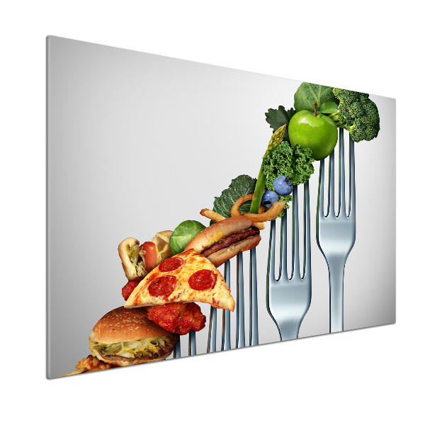 Platte für Küchenrückwand Fortschritte bei der Diät