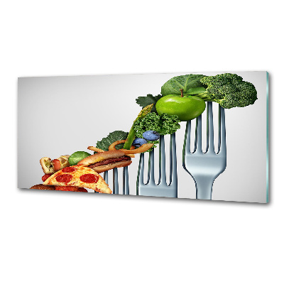 Platte für Küchenrückwand Fortschritte bei der Diät