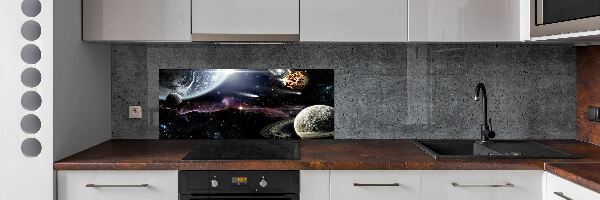 Platte für Küchenrückwand Galaxis