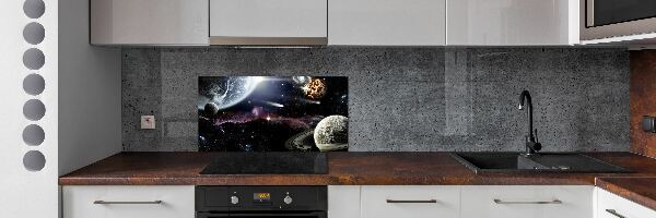 Platte für Küchenrückwand Galaxis