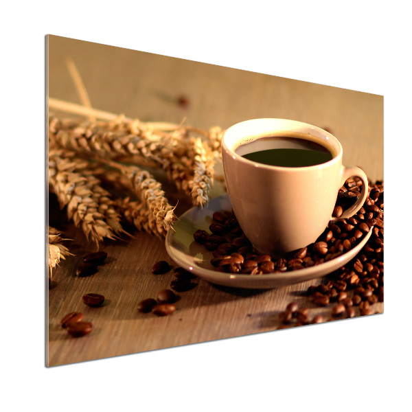 Küchen wandpaneel Aromatischer Kaffee