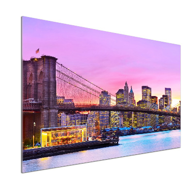 Glasrückwand für die küche Manhattan, New York