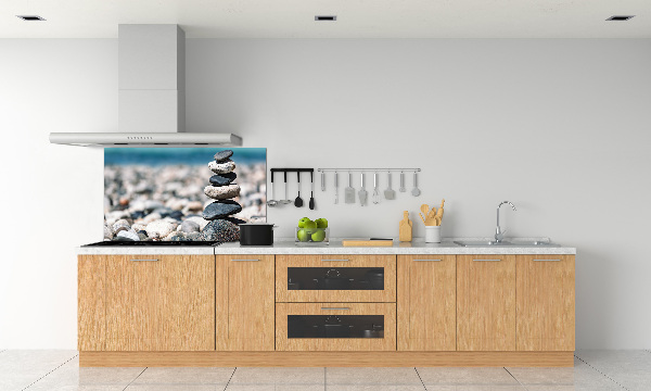 Platte für Küchenrückwand Ein Steinhaufen