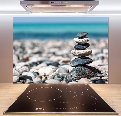 Platte für Küchenrückwand Ein Steinhaufen