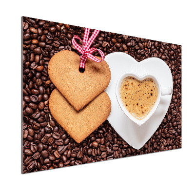 Küchen wandpaneel Kaffee und Lebkuchen