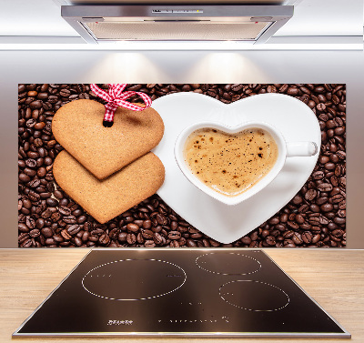 Küchen wandpaneel Kaffee und Lebkuchen