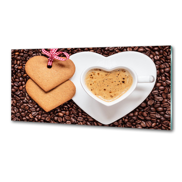 Küchen wandpaneel Kaffee und Lebkuchen