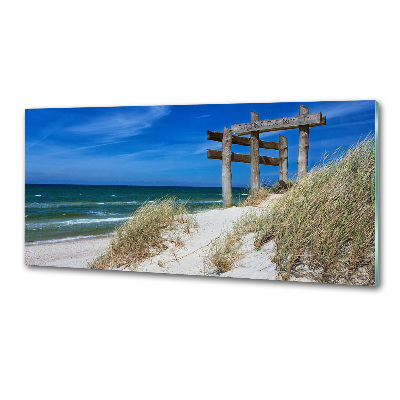 Küchen wandpaneel Küstendünen