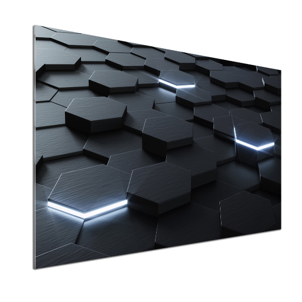 Glasrückwand für die küche Abstraktion