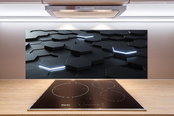 Glasrückwand für die küche Abstraktion