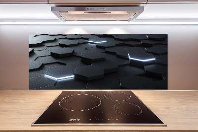 Glasrückwand für die küche Abstraktion