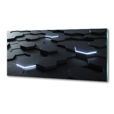 Glasrückwand für die küche Abstraktion