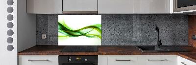 Platte für Küchenrückwand Abstrakte Wellen