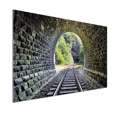 Platte für Küchenrückwand Eisenbahntunnel