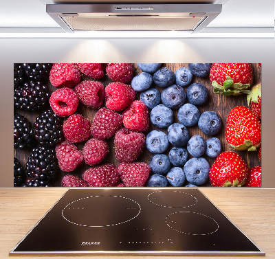 Küchen wandpaneel Waldfrüchte