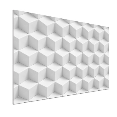 Glasrückwand für die küche 3D-Abstraktion