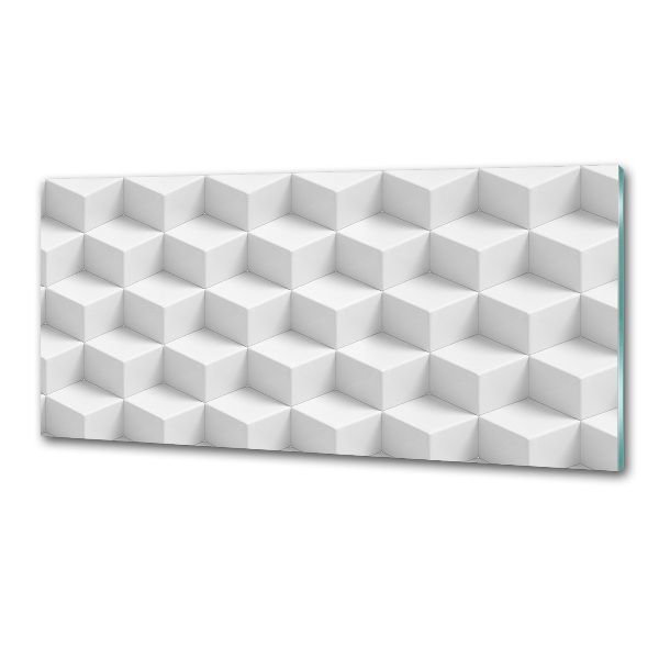 Glasrückwand für die küche 3D-Abstraktion