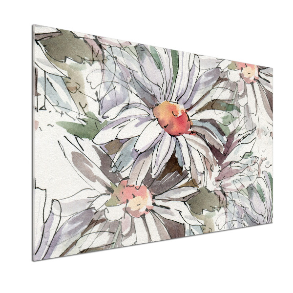 Küchen wandpaneel Kamille