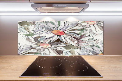 Küchen wandpaneel Kamille