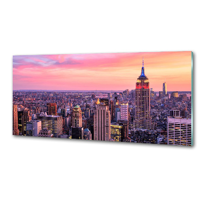 Glasrückwand für die küche New York West