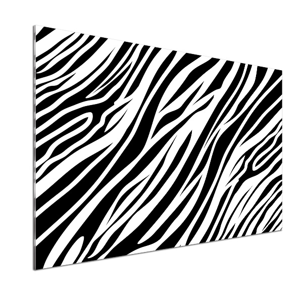 Küchen wandpaneel Zebra-Hintergrund