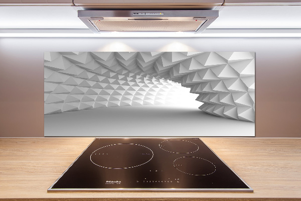 Glasrückwand für die küche Abstrakter Tunnel