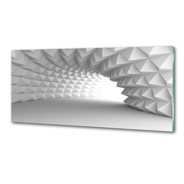 Glasrückwand für die küche Abstrakter Tunnel