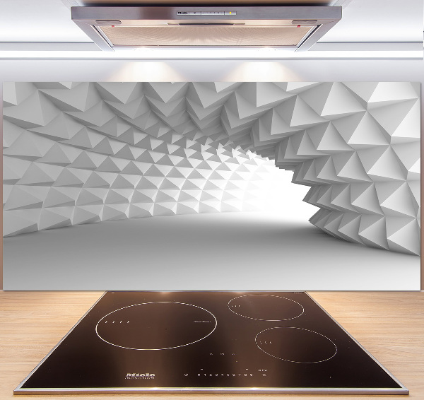 Glasrückwand für die küche Abstrakter Tunnel