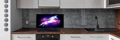 Platte für Küchenrückwand Einhorn