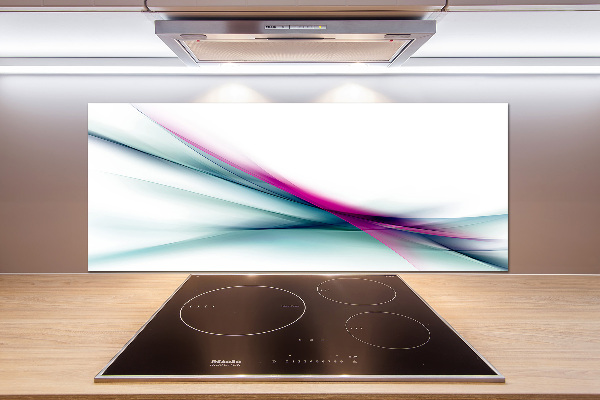 Küchen wandpaneel Abstrakte Wellen