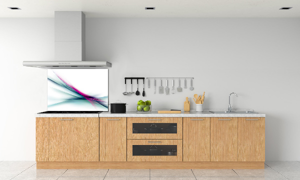 Küchen wandpaneel Abstrakte Wellen