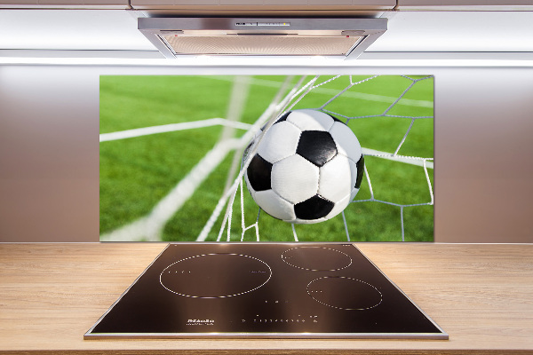 Platte für Küchenrückwand Der Ball ist im Tor