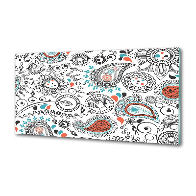 Glasrückwand für die küche Ornamente