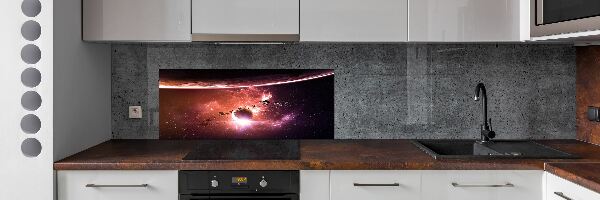 Platte für Küchenrückwand Galaxis