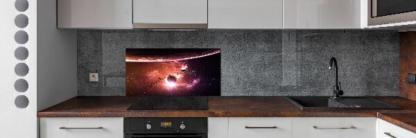 Platte für Küchenrückwand Galaxis
