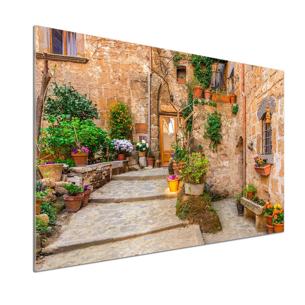 Platte für Küchenrückwand Eine charmante Straße