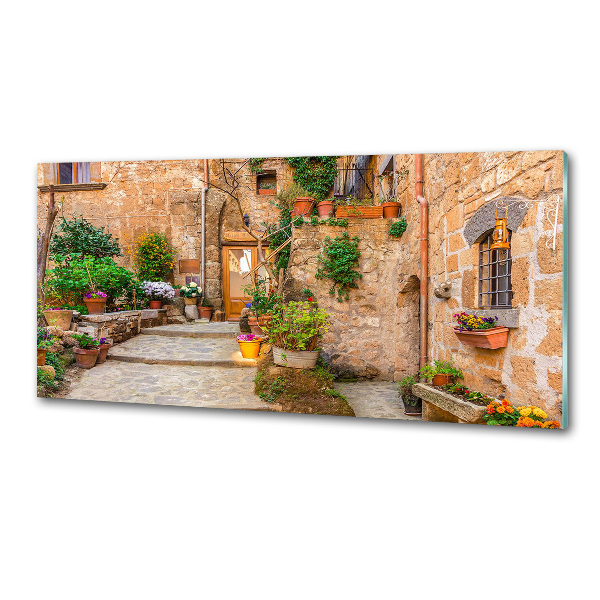 Platte für Küchenrückwand Eine charmante Straße