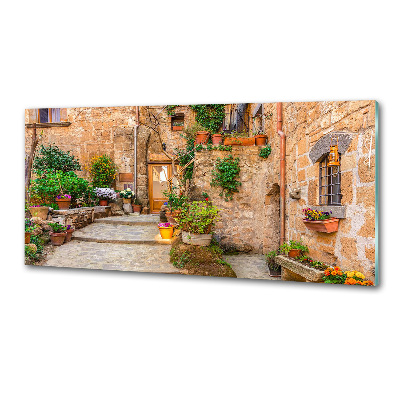 Platte für Küchenrückwand Eine charmante Straße