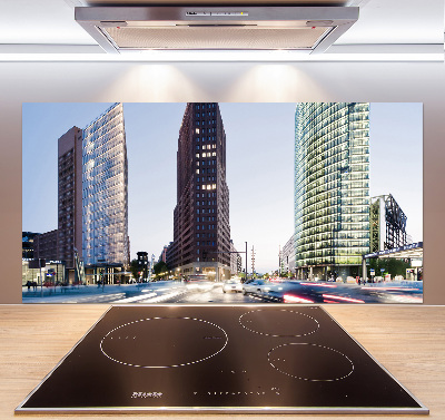 Küchen wandpaneel Wolkenkratzer