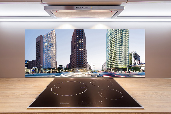 Küchen wandpaneel Wolkenkratzer