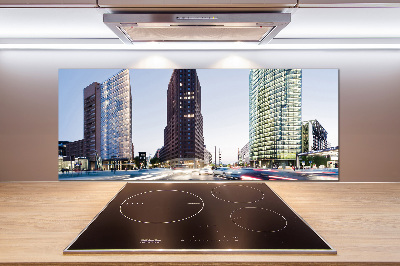 Küchen wandpaneel Wolkenkratzer