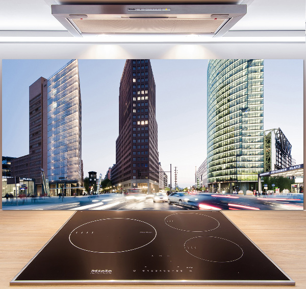 Küchen wandpaneel Wolkenkratzer