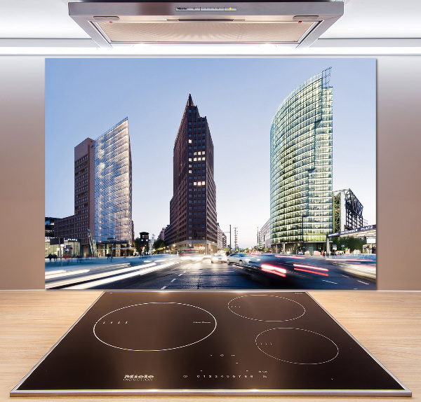 Küchen wandpaneel Wolkenkratzer