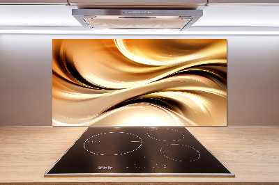 Platte für Küchenrückwand Abstrakte Wellen