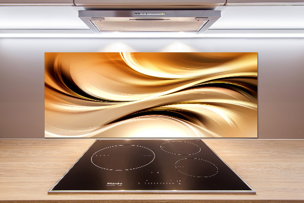 Platte für Küchenrückwand Abstrakte Wellen