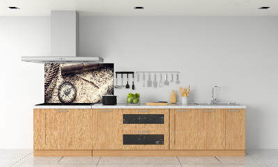 Glasrückwand für die küche Kompass-Kartenlupe