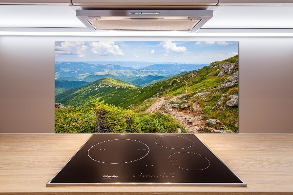 Küchen wandpaneel Grüne Hügel