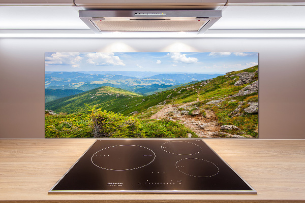 Küchen wandpaneel Grüne Hügel