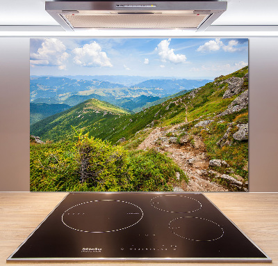 Küchen wandpaneel Grüne Hügel